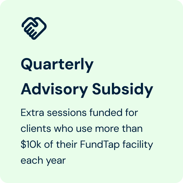 Fundtap Advisor Subsidy - Quaterly