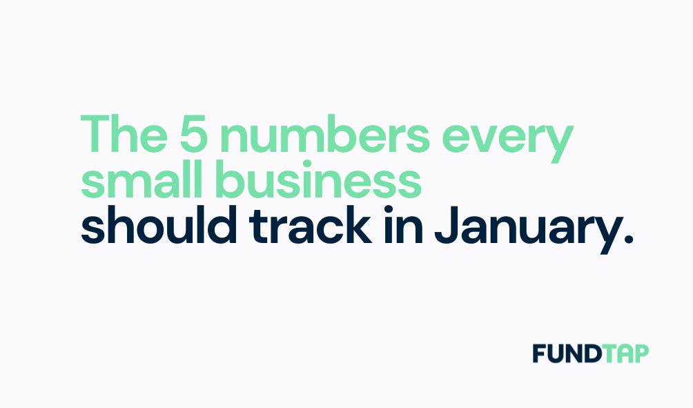 The 5 numbers every small business should track in January