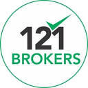 121 Brokers logo