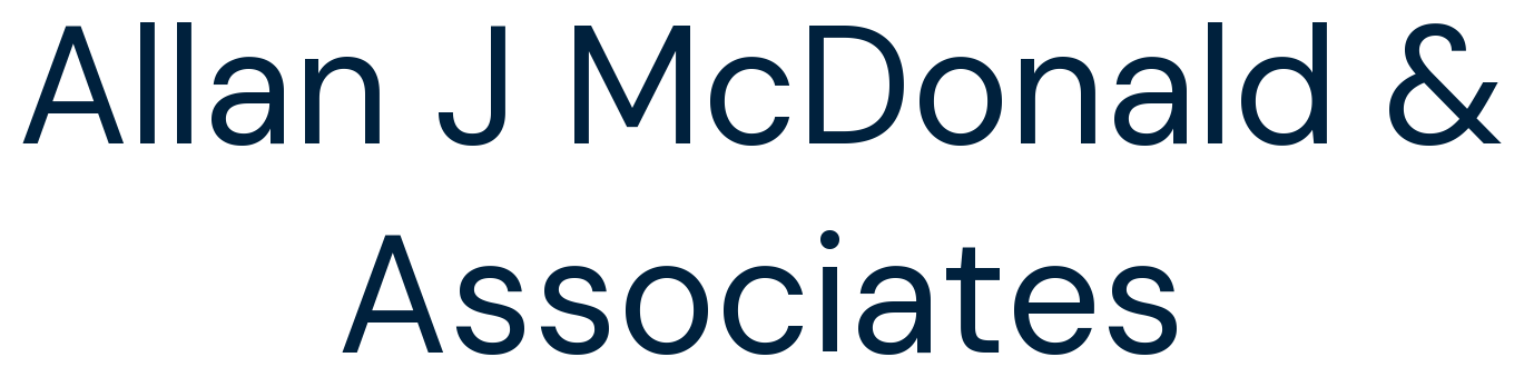 Allan J McDonald & Associates logo