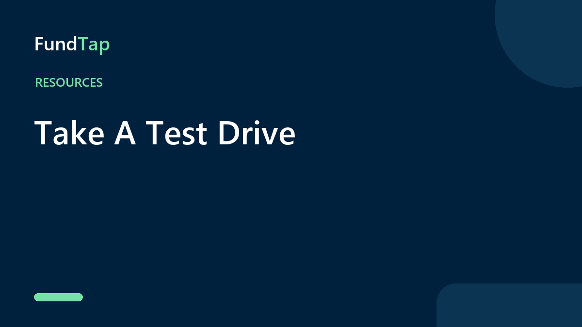 Take A Test Drive
